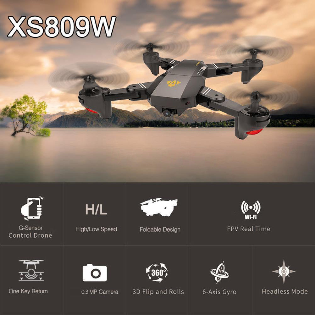 Mini Foldable RC Drone Quadcopter With Camera