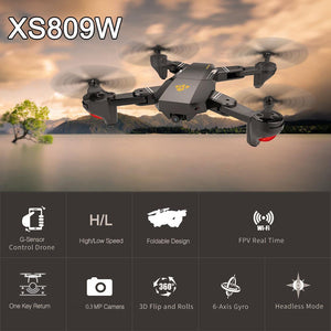 Mini Foldable RC Drone Quadcopter With Camera