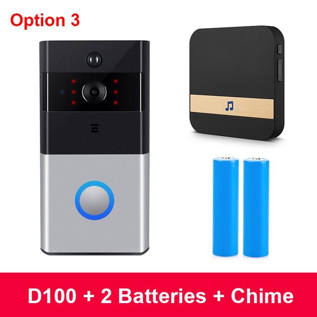 Wireless Doorbell With Camera & Motion Detection