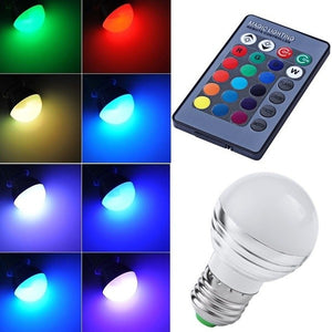 LED Color Changing Bulb With Remote Control